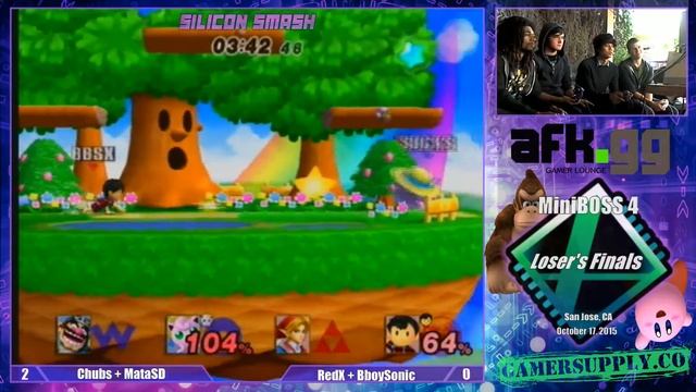 Double's Loser's Finals - Chubs+Matasd Vs Red X+Bboysonicx