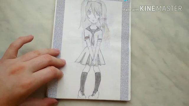 Обзор скетчбука #1 / Sketchbook Tour