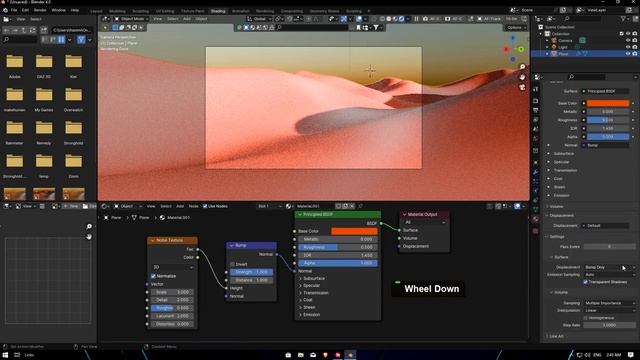 Creating A Sand Desert Scene In Blender - Step By Step Tutorial For Beginners