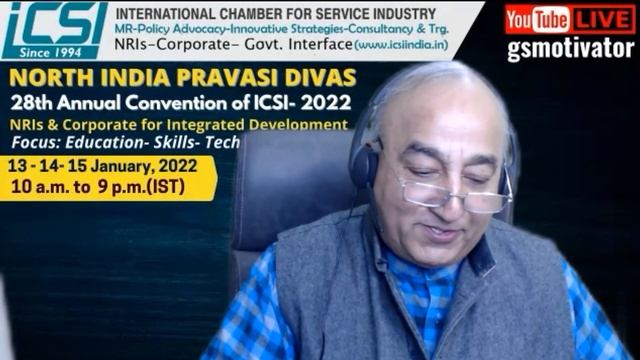 Chandigarh Vision 2022 |  Shri. Dharam Pal, IAS | North India Pravasi Divas| Chandigarh Update