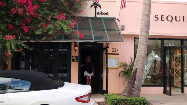 EVA KOVACS AT TABOO' ON WORTH AVENUE HORSING AROUND FOR THE CAMERA