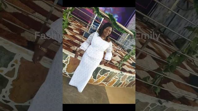 New Lace Bubu Gown Styles | All White African Dresses | Maxi Kaftan Dress Styles For Ladies