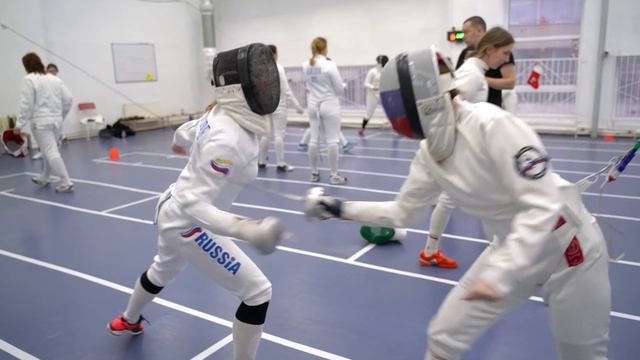 Женская боевая практика  Fencing League 19.12.2020