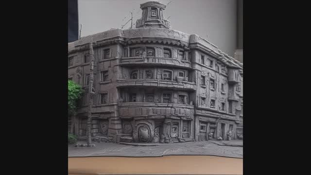 Пластилиновый город