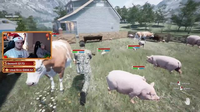 Urime Viti I Ri 2023, Kemi Harru Mi Ushqy Derrat Ne Ranch Simulator #4