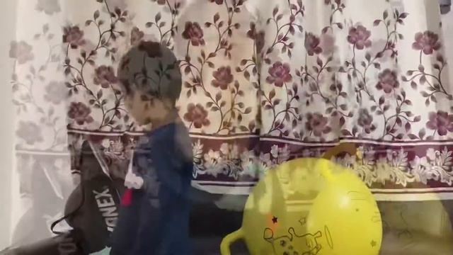 Rujula Showing Her Decathlon Shopping Items!! A Jumping Ball A Hoop A Pair Of Badminton Shoes Etc.