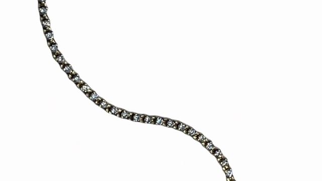 Stunning 2 Carat TW 9” Ankle Bracelet $1999.