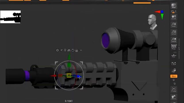 MILITARY GIRL (3D Speedsculpt Zbrush + Autodesk Maya) - Inspired By Nitro