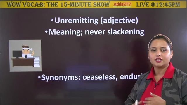 WOW VOCAB | English Vocabulary For SBI Clerk Mains 2024 | By Rupam Chikara #278