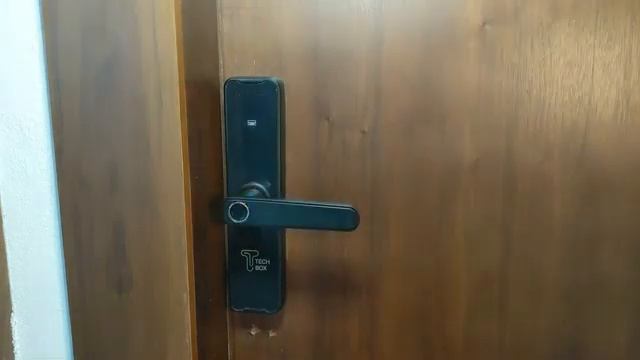 مراجعة للقفل الذكي من تك بوكس - Wi-Fi Smart Door Lock Tech Box