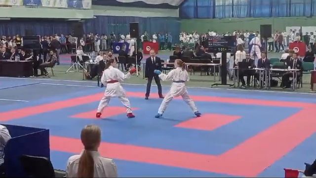 02.03.24 кубок Минска Савицкая-Шостак Кристина Стародубова В. 16-17 - 53 кг