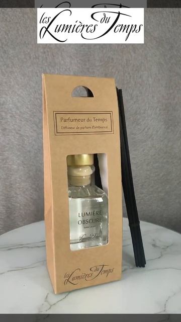 лучший безспиртовой французский диффузор бренда Люмьер, аромат ТЁМНЫЙ СВЕТ