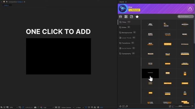 Graphics Pack | Rise 29704909 | After Effects Template Videohive