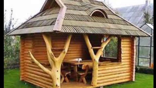 Беседка из дерева. Yog'och Besetkalar. Oson Va Oddiy Quruladigan Besetkalar.
