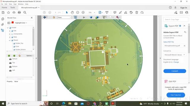 Altium Tutorial Beginner VID11-How To Generate PDF3D,step File And How To Use 3D View Basic Control