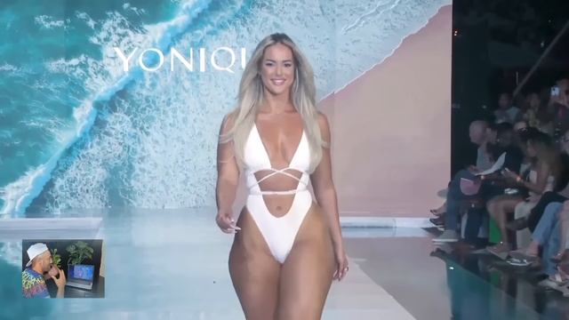Marissa Dubois Walks In Swimwear # Miami Swim Week Fashion Show 2024