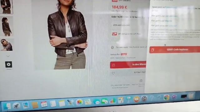 Заказала куртку  OTTO