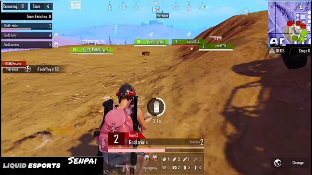 Jonathan & Trial Duo Domination 😯|Godl Bgis Lineup Is On Fire🥵 |  Godl Trial Shocking 1v4 Wsb 😳|