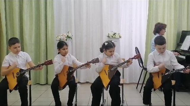 ансамбль балалаечников 