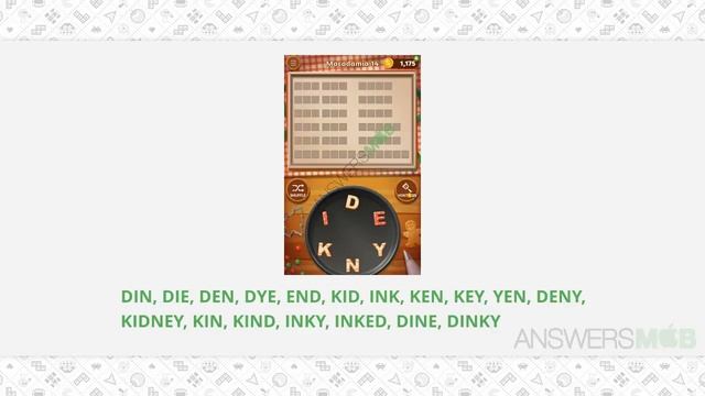 Word Cookies Macadamia Answers - Level 14 - AnswersMob.com