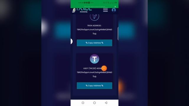 YACE ZAKAYI DEPOSIT DA USDT-TRC20/TRX-TRC20 FOR LINK CHECK MY DESCRIPTION