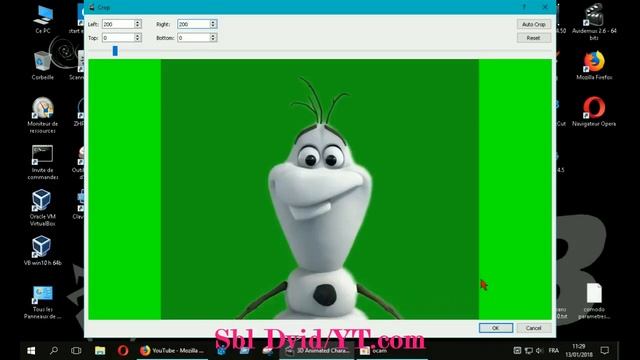 Avidemux 2.6/ Recadrer Crop Video + Contrast/ Tuto FR