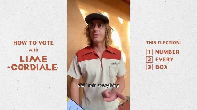 How To Make Your Vote Count With Lime Cordiale