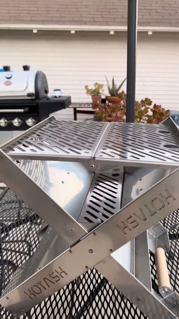 Fold N Go Anywhere With The Atlas X Portable Grill By Hot Ash Stove - The Ultimate Travel Grill!