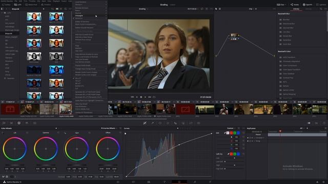 DaVinci Resolve - Use Versions To Display Multiple Grades