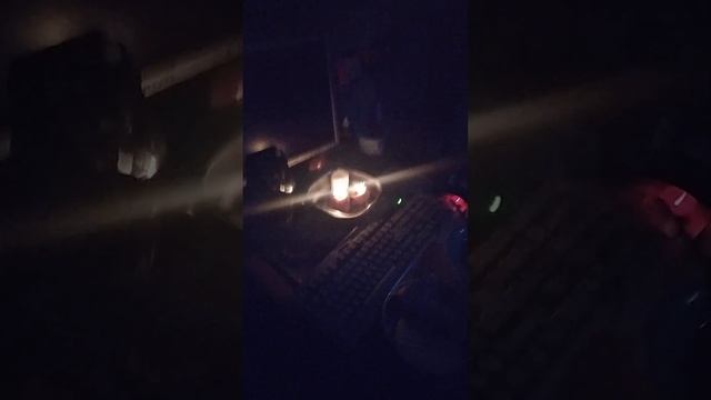 Свеча из подсолнечного масла и картошки