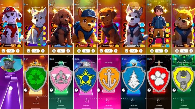 Paw Patrol ANIME All Video Megamix MARSHALL VS ROCKY VS SKYE VS CHASE VS ZUMA VS EVEREST VS RYDER