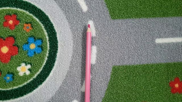 Учим цвета с цветными карандашами