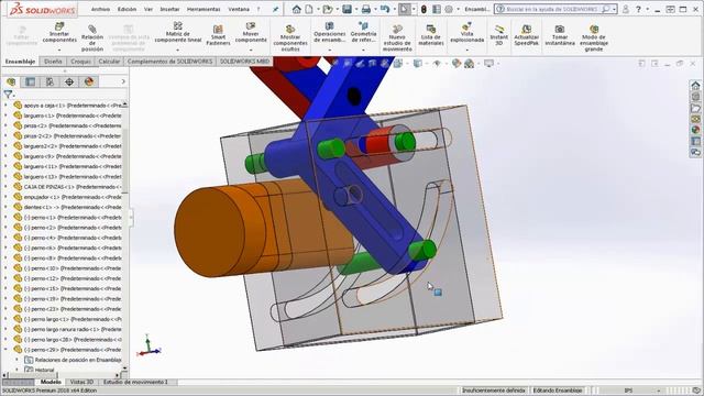 Remplazar Componente En ENSAMBLAJE En Solidworks 2018