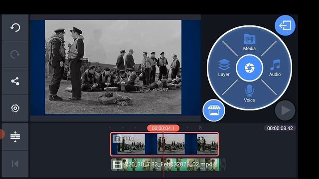 How To ADD YOURSELF Into Historical Movies Or Footage! Kinemaster Tutorial