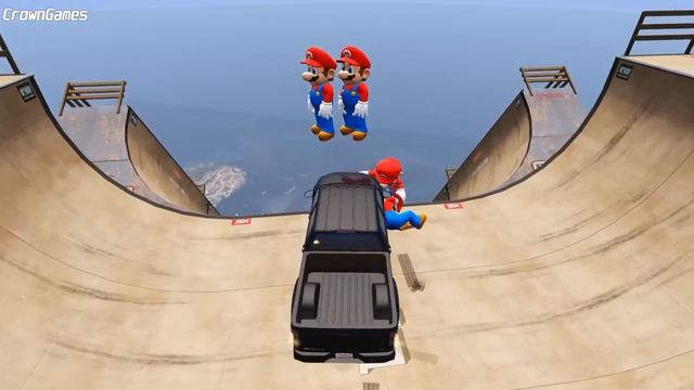 GTA 5 SONIC VS MARIO Epic Ragdolls Ep.3 (Euphoria Physics Funny Moments)