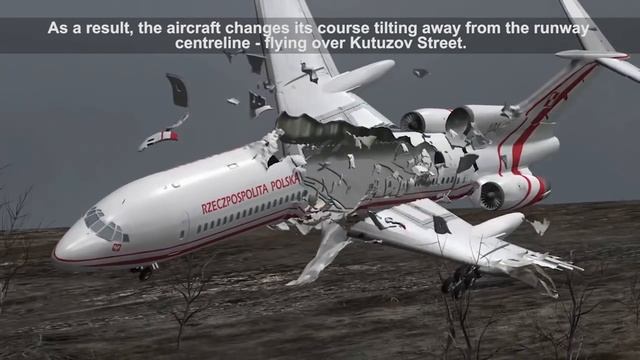 Destruction Of TU154M / Smolensk