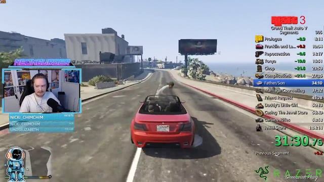 GTA V Speedrun - Trevor% PB - 1:02:57