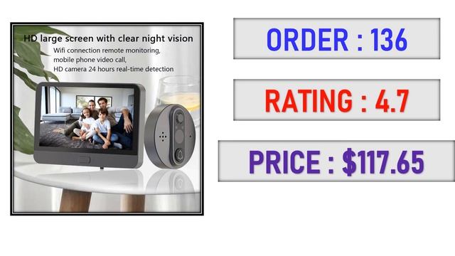 TOP 10 Best Door Viewer Camera Monitor In 2023