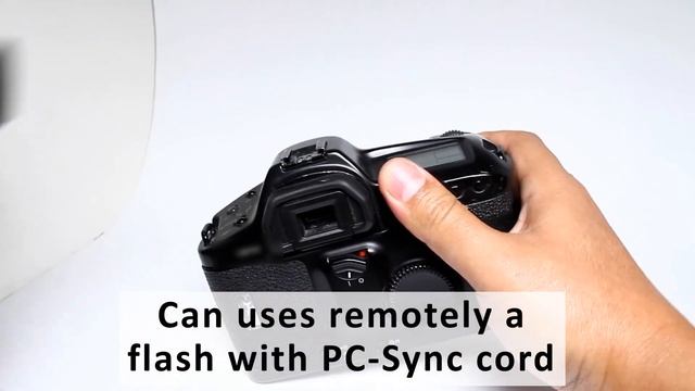 How To Use Flash Canon 300EZ In Canon EOS 1 Film Camera And How To Connect A Flash With Sync Cord