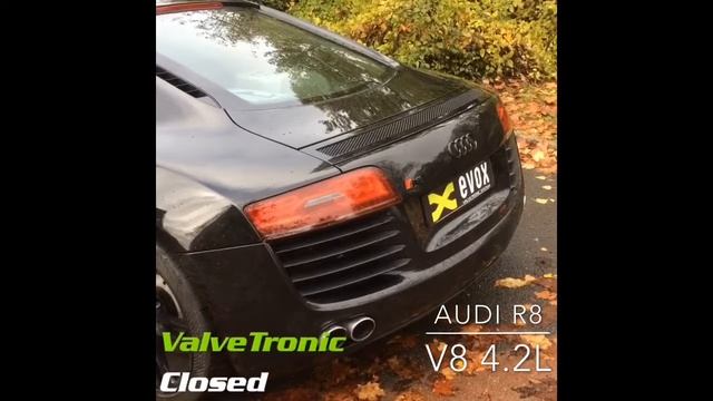 EVOX /// Valvetronic Mufflers Audi R8 MKI V8 4.2L (2007-2012)