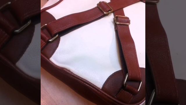 Ремонт рюкзака  Отделка разровов в местах крепления шлёвки