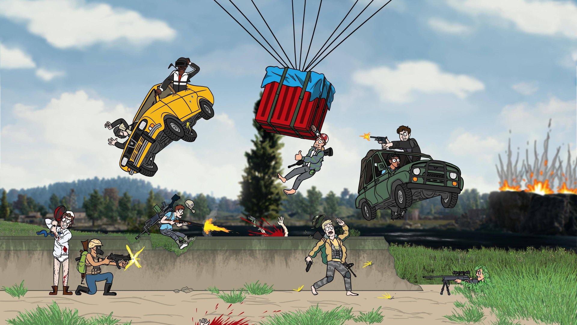 PUBG СТРИМ СПАСАЕМ МИР