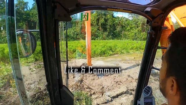 Building A Dam | Zaxis 210 Long Reach
