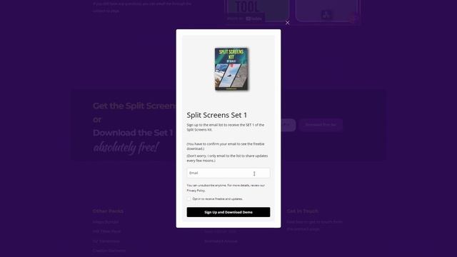 Split Screens Set Update For DaVinci Resolve