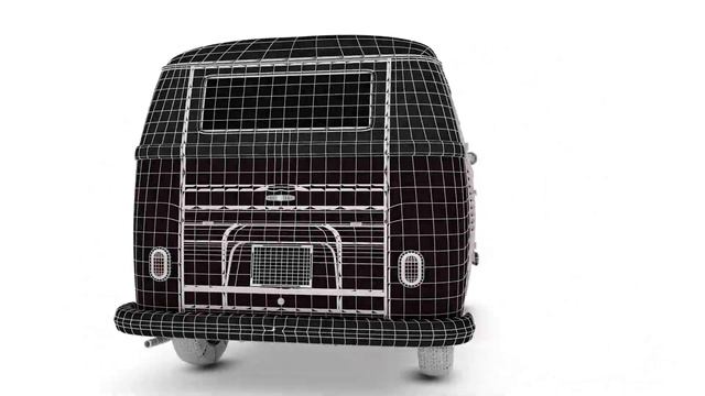3D Model VW Bulli