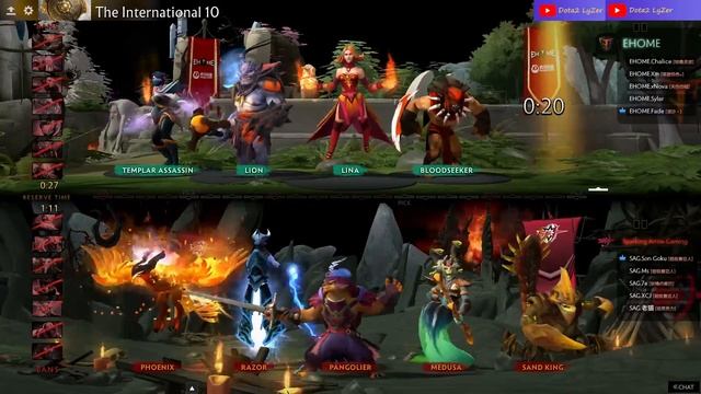 SAG Vs EHOME - The International 10: China Qualifier