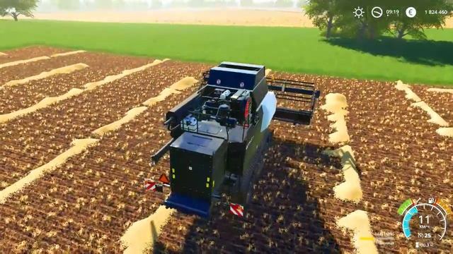Farming Simulator 2019. Bukhalova. Cleaning Of The Wheaten; Combines Vector 450. Episode 4
