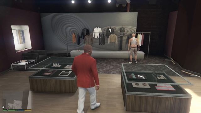 Franklin Buying All Clothes From Store - GTA 5
