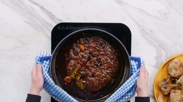 CHICKEN ADOBO WITH DURU COARSE BULGUR