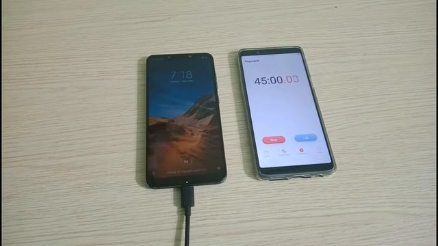 Poco F1 Charging Time Test